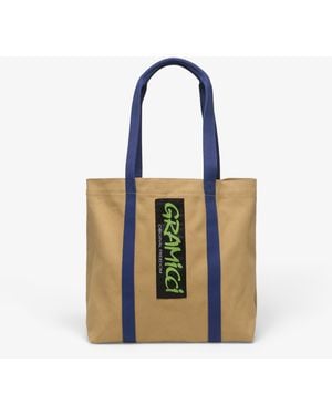 Gramicci Tas Duck Canvas Tote Bag - Blauw