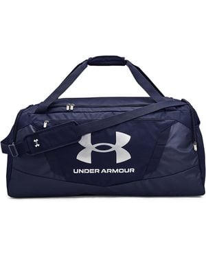 Under Armour Borsa Undeniable 5.0 Duffle Lg Midnight/ Midnight/ Metallic - Blu