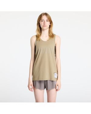 Satisfy Tank Top Auralite Tech Singlet - Natur