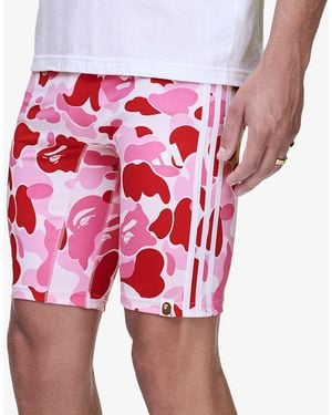 adidas Originals Korte Broek Adidas X Bape Fb Tights - Rood