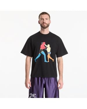 FTSHP T-Shirt Footshop X Oktagon T-Shirt Fighters - Black