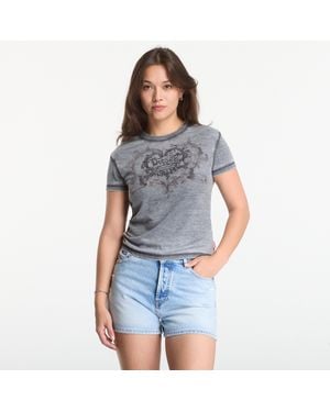 DIESEL T-Shirt T-Ila-Aa1 T-Shirt - Blauw