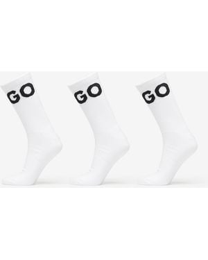 BOSS H-3-Pack Qs Iconic Cc - White