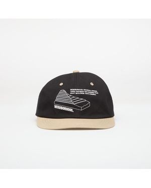 Neighborhood Bicolor Dad Cap - Black