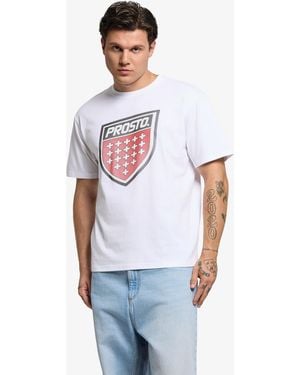 Prosto. T-shirt t-shirt infine m - Blanc