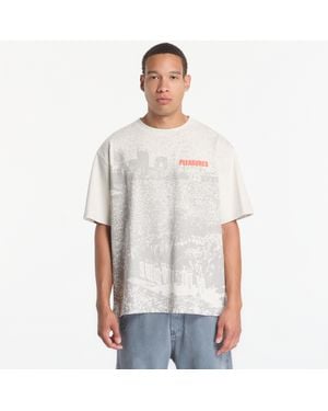 Pleasures T-Shirt Cup Heavyweight Shirt - White