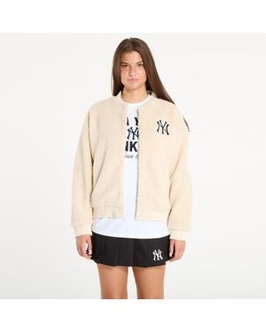 KTZ Jacket Mlb Sherpa Bomber New York Yankees - White