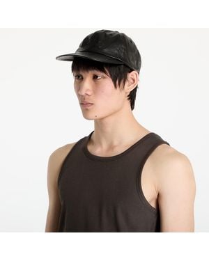 Post Archive Faction PAF Mütze 8.0 Leather Cap Right - Schwarz
