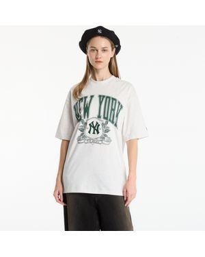 KTZ T-Shirt Mlb Arch Graphic Os Tee New York Yankees - Weiß
