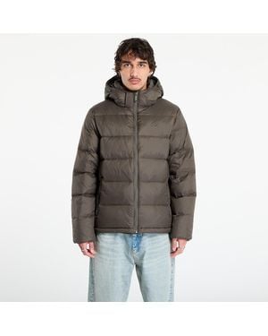 Calvin Klein Jas Jeans Ls Nylon Zip Off Hooded Jacket - Bruin