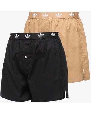 adidas Originals Adidas Woven Boxer 2-Pack - Black