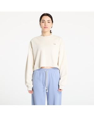 New Balance Sweatshirt coastal fleece crew xs - Blanc