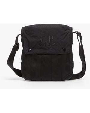 C.P. Company Tasche Herringbone Mixed Shoulder Bag - Schwarz