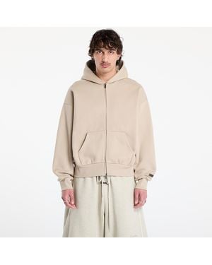 Fear Of God Sweatshirt Classic Full Zip Hoodie - Naturel