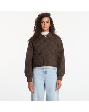 Calvin Klein Jacke Jeans Ulw Short Seasonal Quilted Liner Jacket - Braun