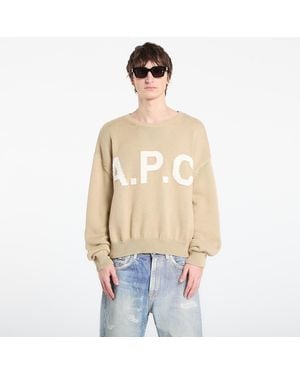 A.P.C. Sweater Logo Sweater - Natural