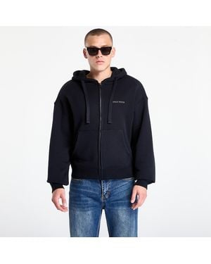 Daily Paper Felpa Boxy Zip Up Hoodie - Nero