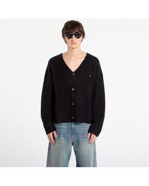 Represent Sweater Textured Knit Cardigan - Black