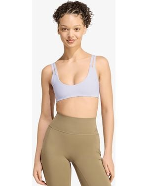 adidas Originals Bh Adidas Optimé Workout Reversible Twist Light Support Bra - Natur