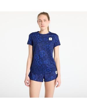 Saysky T-Shirt W Flower Combat T-Shirt - Blue