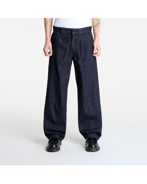 Dickies Pants Selvedge Herringbone Denim Rinsed - Blue