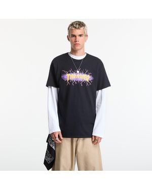 Thrasher T-Shirt Lightning T-Shirt - Blue