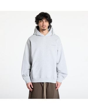 A Bathing Ape Sweatshirt Shark Logo Relaxed Fit Pullover Hoodie - White