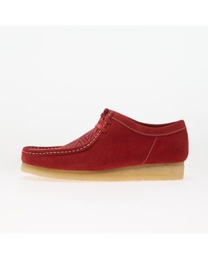 Clarks Schuhe Clarks Wallabee - Rot