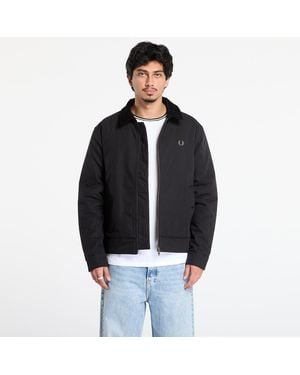 Fred Perry Jacke Cotton Caban Jacket - Schwarz