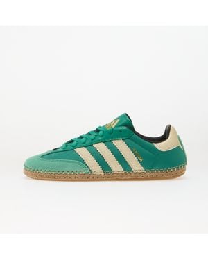 adidas Originals Sneakers Adidas X Clot Samba Espadrille By Edison Chen Court/ Warm Vanilla/ Core - Verde