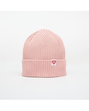 Human Made Cotton Rib Beanie - Pink