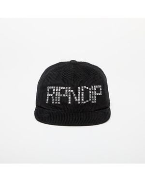 RIPNDIP Mütze Rockstar Corduroy Snapback - Schwarz