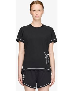Y-3 Overhemd X Chito Graphic Running Short Sleeve Tee - Zwart