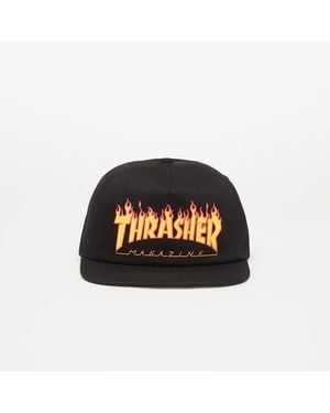 Thrasher Casquette printed flame snapback universal - Noir