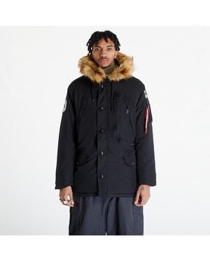 Alpha Industries Polar Insulated Down Jacket - Black