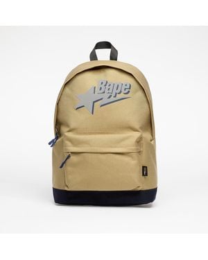 A Bathing Ape Rucksack Bape Sta Cordura Daypack - Natur
