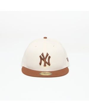 KTZ Mütze 59Fifty New York Yankees Light Caramel/ Taupe - Weiß