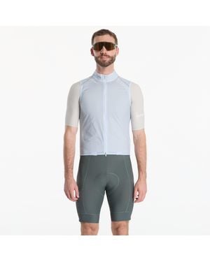 Rapha Brevet Element Wind Gilet Ice - Blue