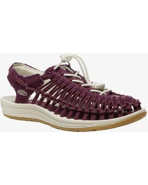Keen Sneakers Uneek Canvas Fig/ Birch - Purple