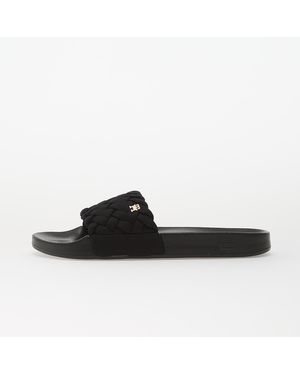 Tommy Hilfiger Baskets braided pool slide eur 36 - Noir