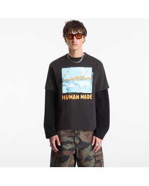 Human Made T-Shirt Graphic T-Shirt - Schwarz