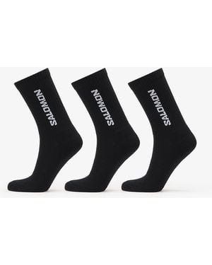 Salomon Socken Everyday Crew Socks 3-Pack - Schwarz