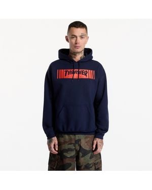 Thrasher Sweatshirt Bar Hoodie - Blue