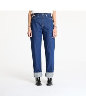 Calvin Klein Jeans Jeans High Rise Straight Jeans - Blue