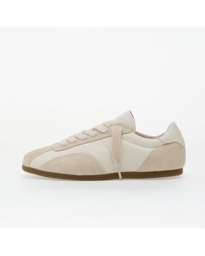 Represent Sneakers Low-Pro Leather Suede Flat - White