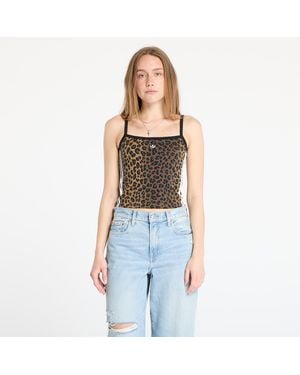 adidas Originals Top Adidas Leopard Tank Top - Blue