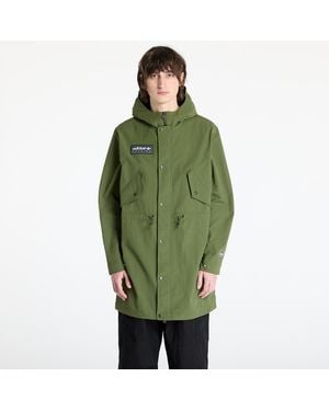 adidas Originals Parka Adidas Halewood Spezial Parka/ Wild Pine - Green