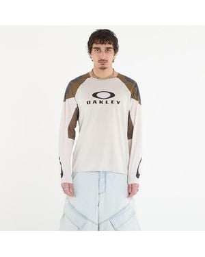 Oakley Jersey Seeker Edge Ls Jersey Mist/ Army - Weiß