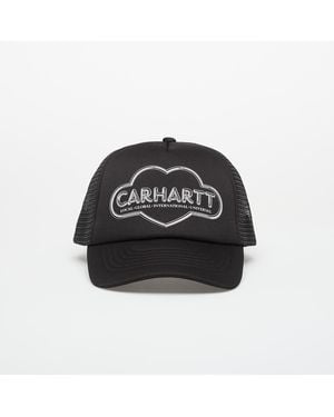 Carhartt Mütze Cloud Heart Trucker Cap - Schwarz