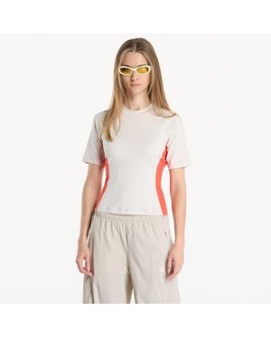 Nike T-Shirt Acg "Wildsee" Dri-Fit Short-Sleeve Base Layer Top Lt Orewood Brn/ Lt Crimson/ Summit - Wit